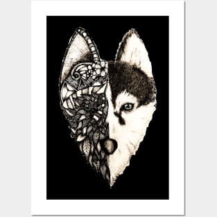 Husky Posters and Art